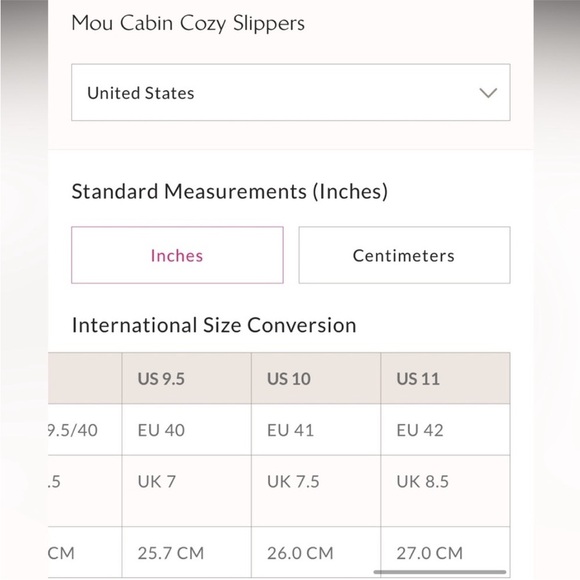 MOU Cabin Cozy Slippers Size 40 EU or 9.5 US - Picture 8 of 17